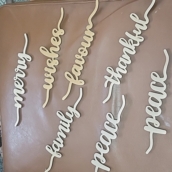 Wooden words decor diy - Picture 2 of 2